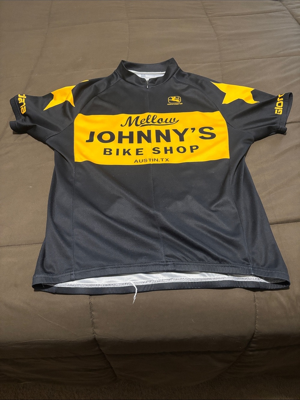 Mellow Johnny's Bike Shop Cycling Jersey - Black & Yellow